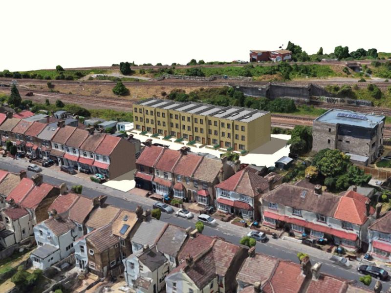 Property Photo: Rear of 209 - 225 Davidson Road, Croydon